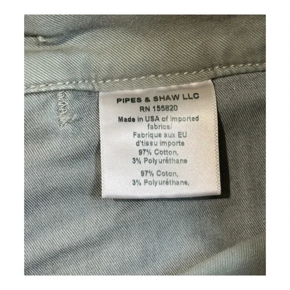 Veronica Beard GISELLE Flare Jeans Sea Foam Green Extra High Rise Belted Size 28